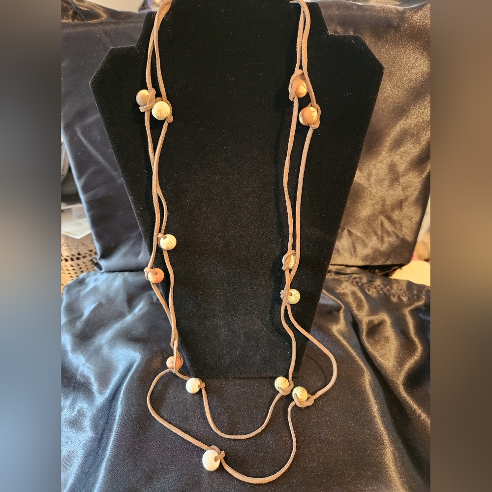 Viva Clay Bead Necklace